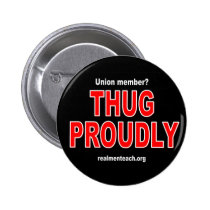 THUG PROUDLY buttons