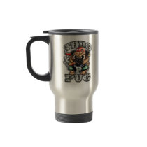420, attitude, bling, blunt, chinese, pug, funny, gangsta, hip, hop, hood, joint, pimp, pot, life, puggie, dogs, Mug with custom graphic design