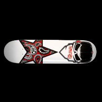 Thug Skull Star skateboards
