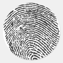Thumb Print Sticker