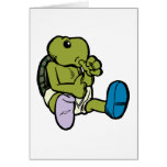 Thumb Sucking Turtle Card