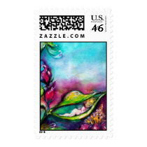 THUMBELINA ,fuchsia Stamp