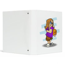 thumbs up basketball girl binders