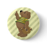 Thumbs up Bear Pinback Button