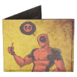 Thumbs Up Deadpool With Emote Billfold Wallet
