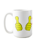 Thumbs Up For Coffee Break Mug Template