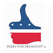 THUMBS UP FOR PERRY SQUARE STICKERS