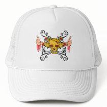 Thumbs Up (Gold Skull) hats