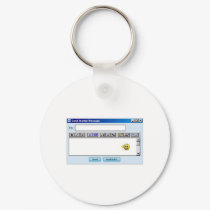 Thumbs up IM - customize with your text keychains