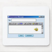 Thumbs up IM - customize with your text mousepads