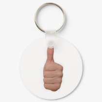 Thumbs up! keychains