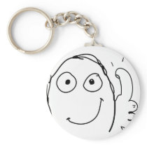 Thumbs up keychains