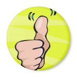 Thumbs Up Fridge Magnet