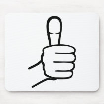 Thumbs up mousepads