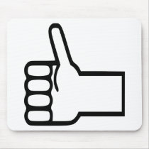 Thumbs up mousepads