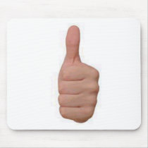 Thumbs up! mousepads
