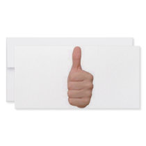 Thumbs up! photo cards