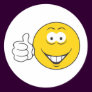 Thumbs Up Smiley Face Sticker