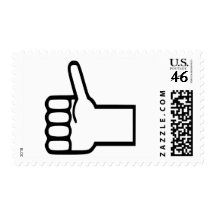 Thumbs up stamp