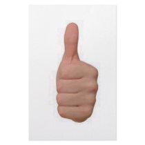 Thumbs up! stationery