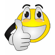 Thumbs up to happiness t-shirts