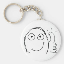 Thumbs Up Troll Key Chains
