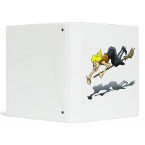 thumbs up witch vinyl binder