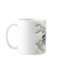 "Thunder Bunny" mugs by smilodonart "Thunder Bunny" mugs