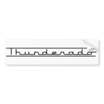 Thunderado Bumper Sticker