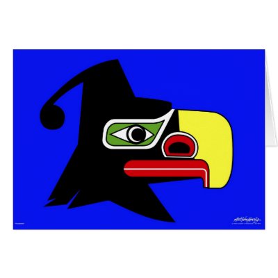 Thunderbird - Art Gallery Selection Greeting Card by lonvig