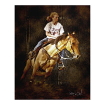 Thunderbird - Buckskin Horse Posters