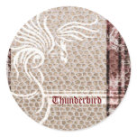 Thunderbird Dragon Skin Bird Label