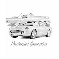 Thunderbird Generations t-shirts