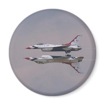 Thunderbird Mirror Fly By Refrigerator Magnets