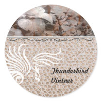 Thunderbird Wine Labels stickers
