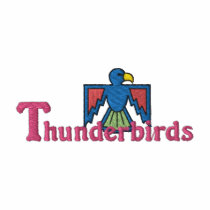 Thunderbirds embroidered shirts
