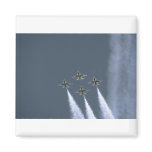 Thunderbirds Flying Diamond Formation Refrigerator Magnet