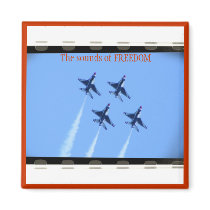 thunderbirds magnet