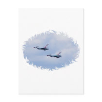 thunderbirds postcards