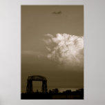 Thunderhead over Lake Superior posters