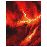 Thunders - Red Abstract Modern Art flyers