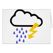 Thunderstorm - Weather cards by Thinkdifferent Thunderstorm - Weather cards