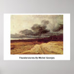 Thunderstorms By Michel Georges Print