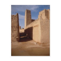 Thunyan Palace, old city, Najd, Saudi Arabia Postcard