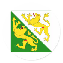 Thurgau Flag Stickers