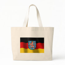 Thüringen coat of arms tote bag