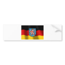 Thüringen coat of arms bumper stickers by german_pride Thüringen coat of arms bumper stickers