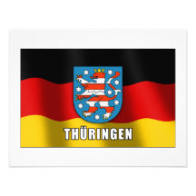 Thüringen coat of arms custom invite