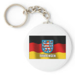 Thüringen coat of arms keychain