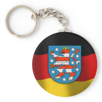 Thüringen coat of arms keychain